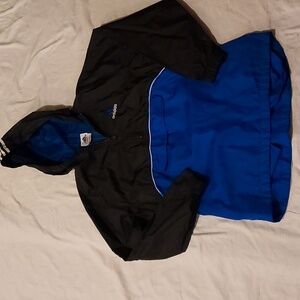 Adidas half zip pull over